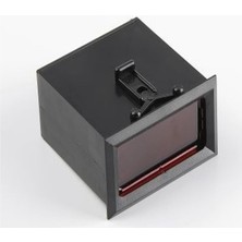 Sanec Panel Tipi Kutu 36 x 63 x 61 mm - Siyah Kutu - Kırmızı Panel