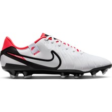 Nike Legend 10 Academy Fg/Mg Beyaz Erkek Krampon 40 Numaralı Halı Saha Ayakkabısı
