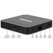 Dreamstar I4 6k Android Tv Box 4gb Ram 32GB Hafıza Android 12