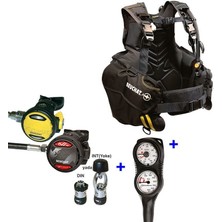 Beuchat Scuba Set Fırst, Regülatör, Ahtapot, 1dıve Bc, Konsol, Dın-Xs-S