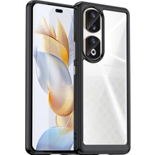 Microcase Honor 90 Shield Serisi Darbeye Dayanıklı Yarı Esnek Plastik Tpu Kılıf - AL8100