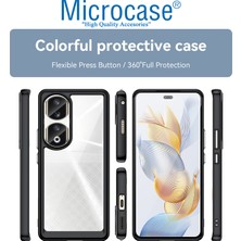 Microcase Honor 90 Shield Serisi Darbeye Dayanıklı Yarı Esnek Plastik Tpu Kılıf - AL8100