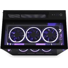 Nzxt H Series H9 Elite Edition CM-H91EB-01 Temperli Cam Siyah Mid Tower Gaming (Oyuncu) Kasa