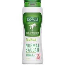 Komili Normal Saçlar Için 2'si 1 Arada Kremli Vegan Temel Bakım Şampuanı - 500 ml