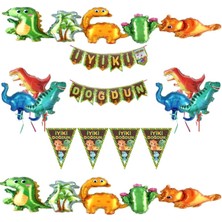 Düvenci Ticaret Dinazor Folyo Balon Set