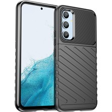 Microcase Samsung Galaxy A54 5g Thunder Serisi Darbeye Dayanıklı Silikon Kılıf - Siyah AL3421