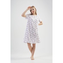 Kadın Kısa Kol Rosebloom Gecelik 1C6T1N1O63-0000