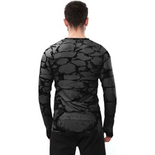 Raru Uzun Kollu T-Shirt Evoco Füme