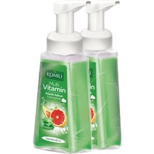 Komili Köpük Sabun Multi Vitamin  250 ml + 250 ml