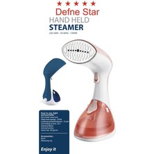 Defne Star Portatif  Buharlı Ütü Dikey Ütü - Seyahat Ütüsü Kırışık Giderici DFN01