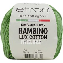 Etrofil Bambino Lux Cotton 70413 Açık Yeşil