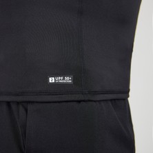 Decathlon Olaian Erkek Uv Korumalı Kısa Kollu Sörf Tişörtü - Siyah - 500