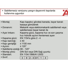 Hafele Boxer (F) Gizli Kapı Kapatıcı - Sabitlemesiz