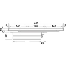 Hafele Dcl 33 (F) Gizli Kapı Kapatıcı - Gümüş Renkli - Sabitlemesiz