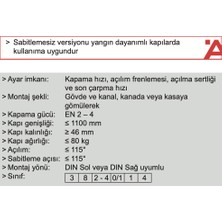 Hafele Dcl 33 (F) Gizli Kapı Kapatıcı - Gümüş Renkli - Sabitlemesiz
