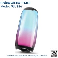 Powerstar Müzik Kutusu Powerstar Pluse4 Rgb Işıklı - Bluetooth - USB - Hafıza Kartı - Radyo