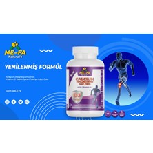 Mefa Naturals Kalsiyum Magnezyum Zinc D3 120 Tablet