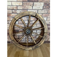 Poliüretan Ahşap Tekerlek Rustik Dekoratif At Arabası Tekeri