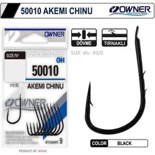 Owner 50010 Akemi Chinu Black Japon Iğne Balıkmarketim