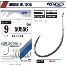 Owner 50556 Budou Brown Japon Iğne Balıkmarketim