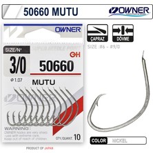 Owner 50660 Mutu White Japon Iğne Balıkmarketim