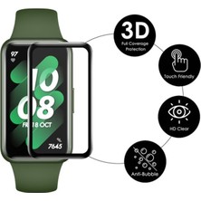 Yediseven Huawei Band 8 Ekran Koruyucu 3D Kavisli Full Kaplama Pmma