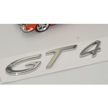 Dk Porsche Gt4 Bagaj 3m 3D Abs Yazı Logo Amblem