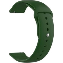 Basias Amazfit  Bip 3 / Amazfit Bip 3  Pro Uyumlu Yumuşak Silikon Kordon (20MM)