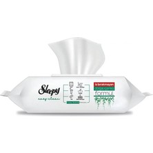 Sleepy Easy Clean Sirke Karbonat Beyaz Sabun Katkılı Yüzey Temizlik Islak Havlusu - 100'LÜ 3 Paket