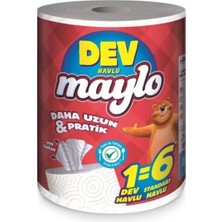 Solo Maylo Dev 6'lı Havlu Içten Çekmeli 6 Dev Rulo