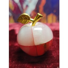 Marble Center Mermer Elma Biblo Süs Eşyası