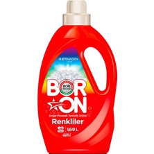 Boron Doğal Mineralli Sıvı Temizlik Ürünü 1,69 Lt Renkliler 3 Adet