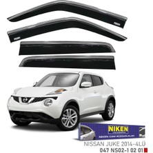 Nissan juke cam rüzgarlığı kromlu 2014+  niken