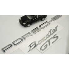 Dk Porsche Boxster Gts Bagaj 3m 3D Abs Yazı Logo Amblem Seti