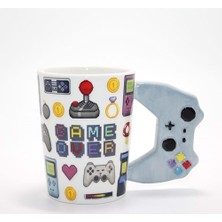 KENPAZAR Nonni Game Over Porselen Kupa Bardak ALK1252