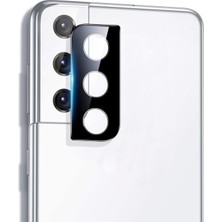 Lompon Samsung Galaxy S21 Plus Flexible Kamera Lens Koruma Camı 3D