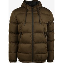 Discovery Expedition Haki Erkek Kapüşonlu Mont D3WM-MNT17