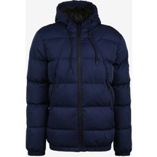 Discovery Expedition Lacivert Erkek Kapüşonlu Mont D3WM-MNT17