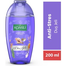 Komili Anti-Stres Vegan Seyahat Boy Duş Jeli - Egzotik Koku - 200 Ml