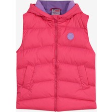 Skechers G Outerwear Padded Vest Kız Çocuk Pembe Yelek SK232048-602