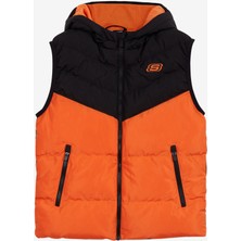 Skechers B Outerwear Padded Vest Erkek Çocuk Turuncu Yelek SK232024-700