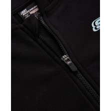 Skechers G Lw Fleece Full Zip Hoodie Sweatshirt Kız Çocuk Siyah Sweatshirt SK232219-001