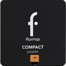 Flormar Yüksek Pigmentli & Yarı Mat Bitişli Ince Yapılı Kompakt Pudra