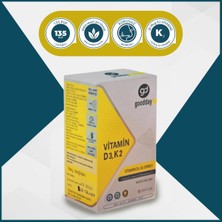 Goodday Vitamin D3K2 20 ml Takviye Edici Gıda