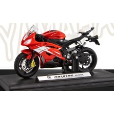 Intragdou 1:18 Yamaha R6 Alaşım Motosiklet Modeli (Yurt Dışından)