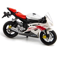 Intragdou 1:18 Yamaha R6 Alaşım Motosiklet Modeli (Yurt Dışından)