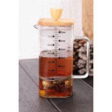 Cambu Bambu Kapak Kare French Press Demlik 750 ml