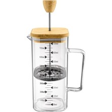 Cambu Bambu Kapak Kare French Press Demlik 750 ml