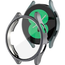 Microcase Samsung Galaxy Watch 6 40MM Ekran Korumalı Sert Rubber Kılıf - AL3173
