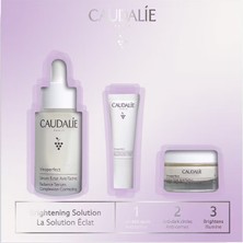 Caudalie Vinoperfect Leke Karşıtı Serum 30 ml + Gündüz Kremi 15 ml + Göz Kremi 5 ml